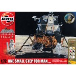 AIRFIX One Small Step for Man... APOLLO 11 LUNAR MODULE with a MOON DIORAMA BASE & 16 ASTRONAUTS with EQUIPMENT A50106